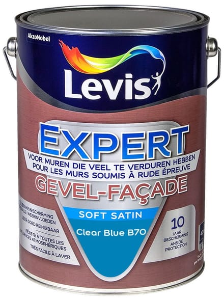 Levis - Expert Gevel Mix - Clear Blue B70 - Mengverf - 5 L