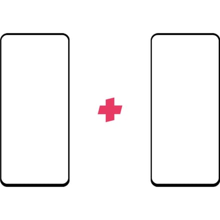 DuoPack: Xiaomi Poco F2 Pro screenprotector gehard glas Edge to Edge
