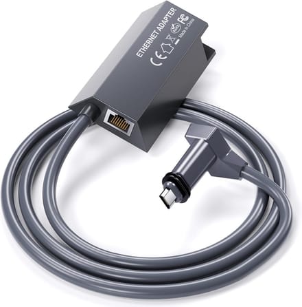 Ethernet Adapter - Netwerkadapter Starlink - Stabiele Netwerkverbinding - Speciaal voor Gen 2 - 1 Gbit/s Snelheid - Wit