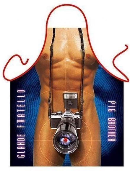 Fotograaf/Big Brother - Sexy Leuke Grappige Mooie Keukenschort