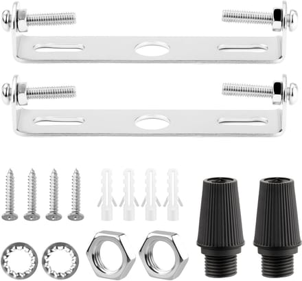 2x Plafondhouder Lamphouder Montagebeugel 55mm voor Hanglamp en Plafondverlichting
