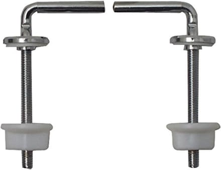 Universeel Toiletbril Scharnier Set voor Montage - Transparant