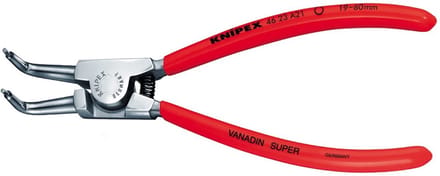 Knipex 170 mm Borgveertang voor buitenringen op assen - 46 23 A21