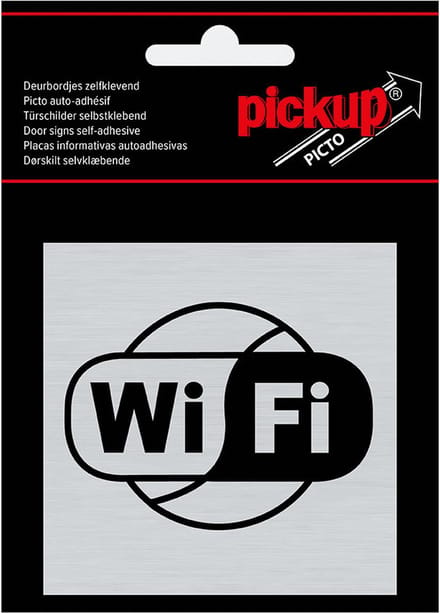 Pickup Route Alulook Alu Picto 80x80 mm - wifi