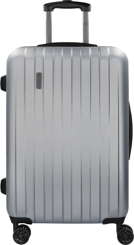 bugatti trolley Lima 2.0 Hard Case Trolley Silver grijs 66cm