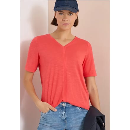 Shirt met korte mouwen in tuniekstijl