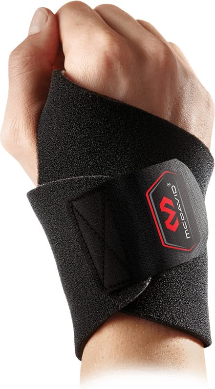 McDavid Wrist Support Zwart Eén Maat 1 Verband(en)
