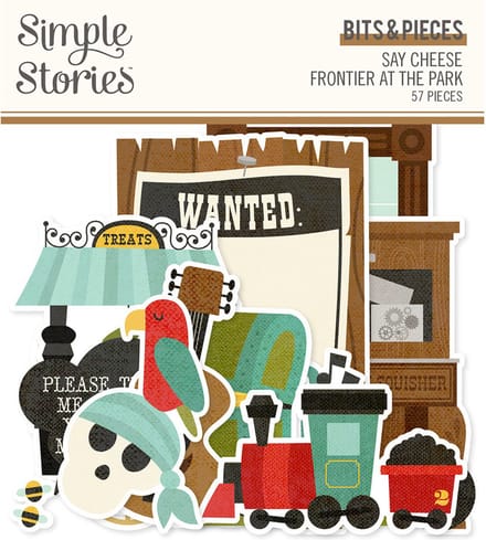 Simple  Stories - Say Cheese Frontier At The Park Bits & Pieces (17988)