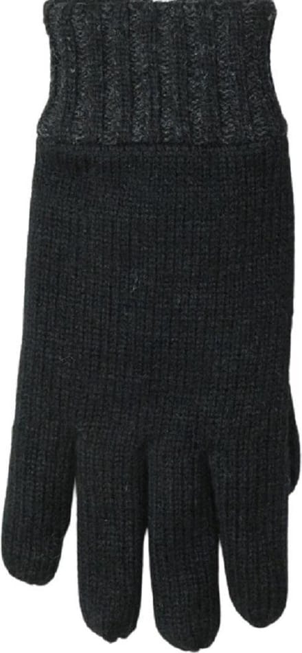 Handschoenen heren winter gebreid met zwarte voering