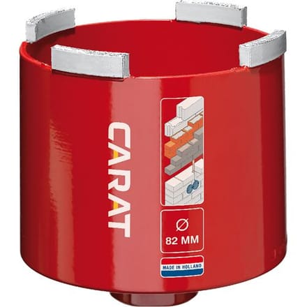Carat dustec dozenboor droog gebruik eco Ø82x60xM16