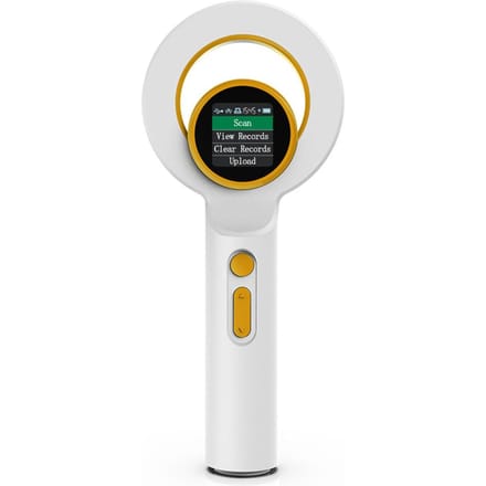 Dierlijke microchip huisdier tag scanner ID-lezer RFID dierenlabels handheld lezer BT+USB+2.4G verbinding W-2 white