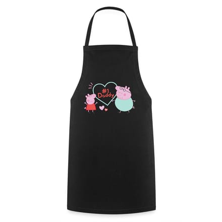 Peppa Pig Design Nr. 1 Papa: Peppa & Papa Pig Keukenschort