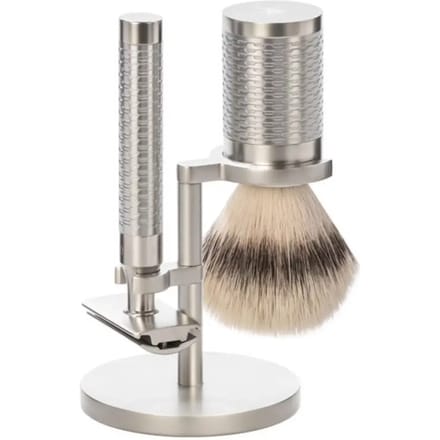 MÜHLE -Scheerset -Roestvrij staal -Silvertip Fibre -Rocca