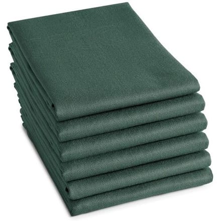 DDDDD Theedoek Logo Groen - 6 stuks