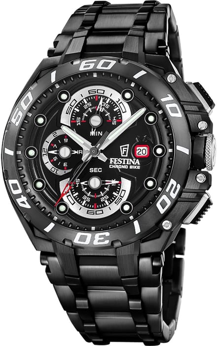 FESTINA MEN'S BLACK WATCH F20756/1
