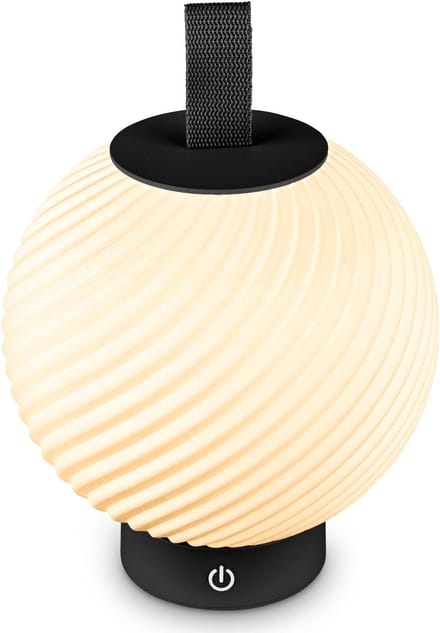 BRILONER Globe - Tafellamp oplaadbaar - dimbaar - warm wit licht - Ø18x25cm