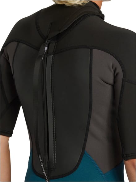 2026 Quiksilver Junior Prologue 2/2mm Rug Ritssluiting Shorty Wetsuit