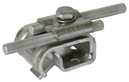 Dehn Gootklem Al Met Dubbele Klang Voor Rd 8-10mm - 339051