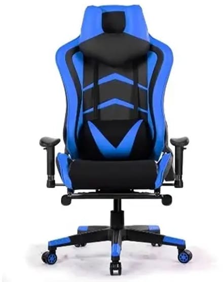 Gaming chair blauw-zwart