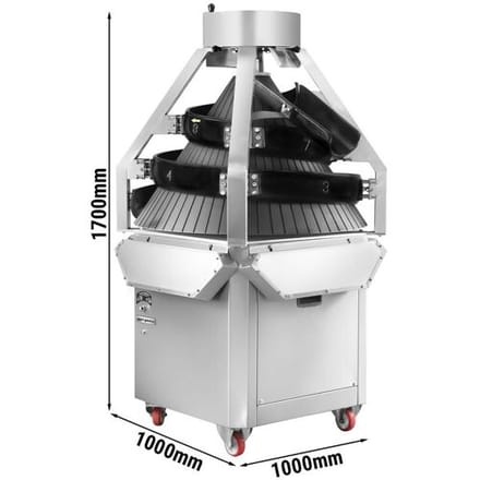 GGM Gastro Deegopboller - 1,5kW - Gewichtsbereik: ~100-600g - max. 2500 st./u