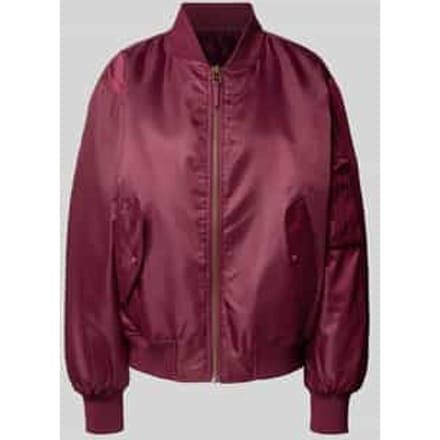 Bomberjack met metallic accenten model 'LEON'
