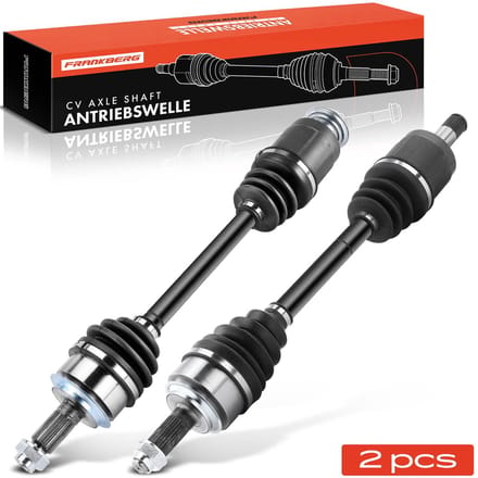 Frankberg 2x Aandrijfas Vooras voor Honda CR-Z ZF