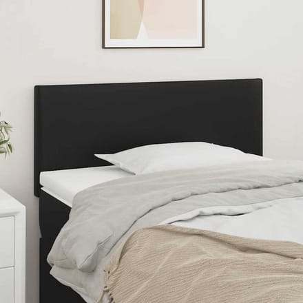 vidaXL - Hoofdbord - 90x5x78/88 - cm - kunstleer - zwart