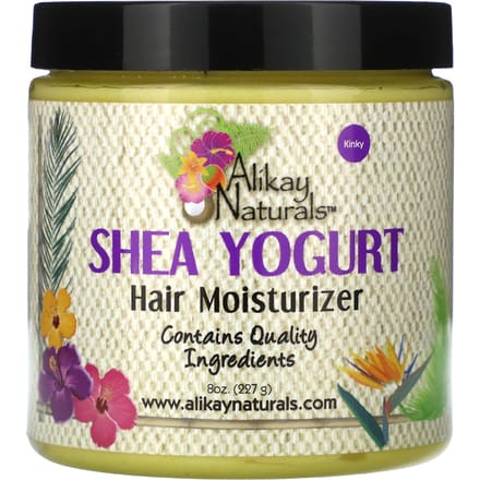 Alikay Naturals, Shea Yoghurt Haarmousse, 8 oz (227 gr) white