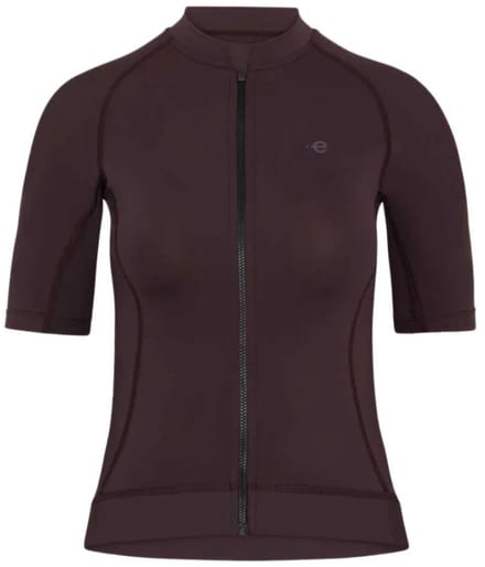 Ecoalf Caledon Korte Mouw Wielertrui Bruin M Vrouw