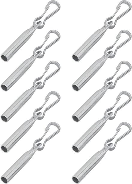 ProPlus Kabeleindsluiting - Staal - Ø 6 mm - 90 mm - Simplex haken - 10 stuks