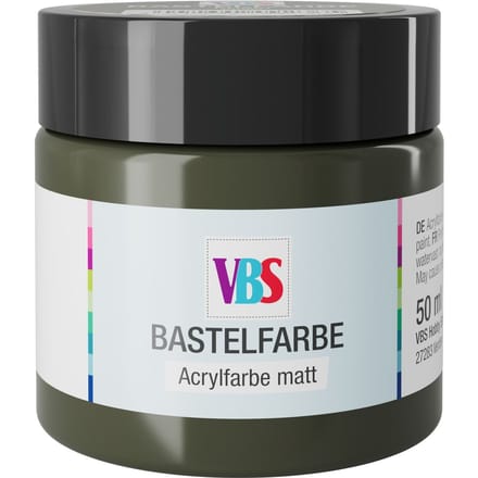 VBS Knutselverf, 50 ml - Kaki