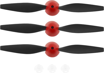 3 Sets Reserve Propellers voor RC Vliegtuigen met Propellerbesparingen en Adapters