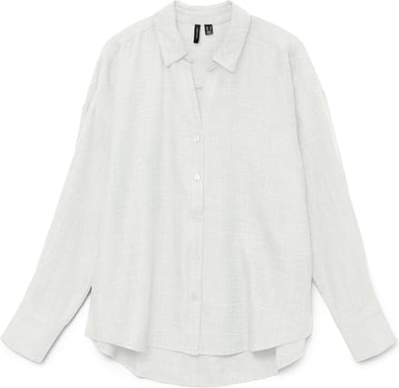 VERO MODA - VMMELANEY QUEENY LS SHIRT WVN NOOS - Dames - Blouses