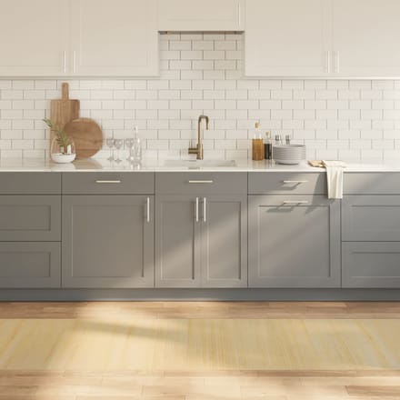 vidaXL - Vloerkleed - rechthoekig - 70x300 - cm - bamboe - lichtnaturel