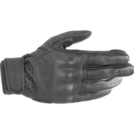 Alpinestars Dyno Leren Handschoenen Zwart Zwart - Handschoen
