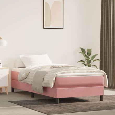vidaXL - Pocketveringmatras - 80 - x - 220 - x - 20 - cm - Roze