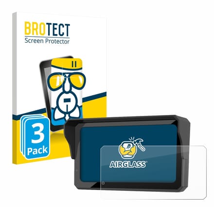 Screenprotector 3 Stuks voor Carpuride W602BS Pro Beschermglas transparant