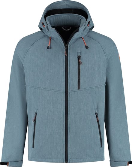 Kjelvik Outdoorjas Andy Blauw - maat L