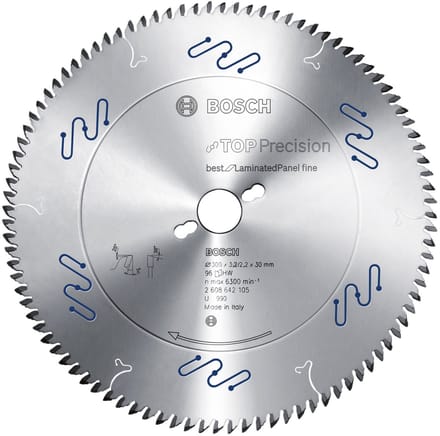 Bosch - Cirkelzaagblad Top Precision Best for Laminated Panel Fine 350 x 30 x 3,5 mm, 108