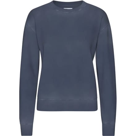 Dames sweatshirt met ronde hals Colorful Standard Classic Organic Neptune Blue