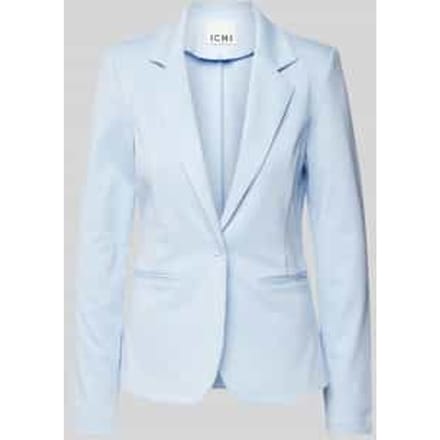 Slim fit blazer met paspelzakken, model 'KATE'
