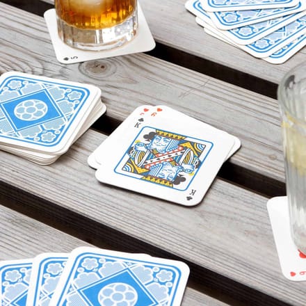 Suck UK Speelkaart Bierviltjes (set Van 54)