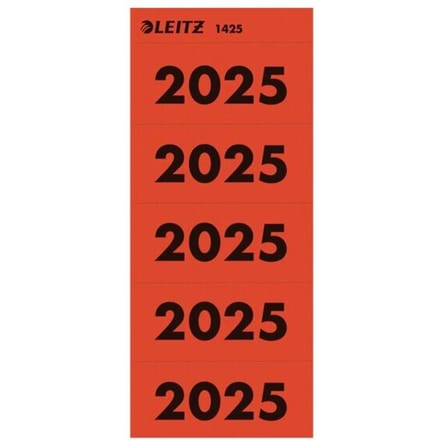 Zelfklevende inhoudsetiketten 1425 »Jahreszahlen 2025«