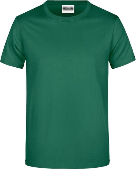 James And Nicholson Heren Basis T-Shirt (Iers Groen)