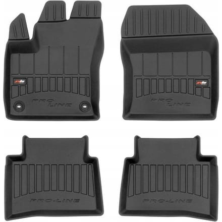 FROGUM 3D TRAYS – Toyota Prius – Rubber Vloermatten – Versterkt – Perfecte Pasvorm – Duurzaam TPE