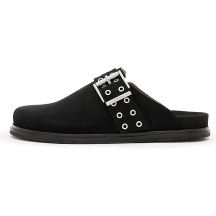 AllSaints Juno Mule Black Taglia: 40 | Infradito Outlet | Donna | Nero