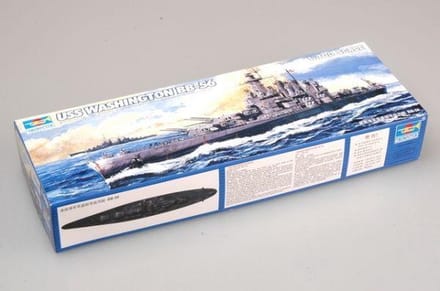 Trumpeter 1/700 USS Washington BB‑56 – Schaalmodel Bouwpakket 05735