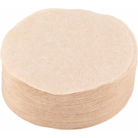 100 Stuks Per Set Koffiefilterpapier Vervangingsfilter Voor Koffie Mocha (Nee. 6 Dag. 60 mm) white