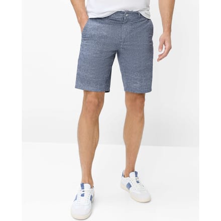 Brax Heren Bermuda  Style BOZEN COVE, blauw, maat 48