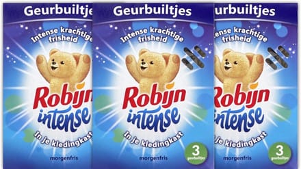 Robijn Intense Geurbuiltjes 3 stuks - Voordeelverpakking 3 stuks